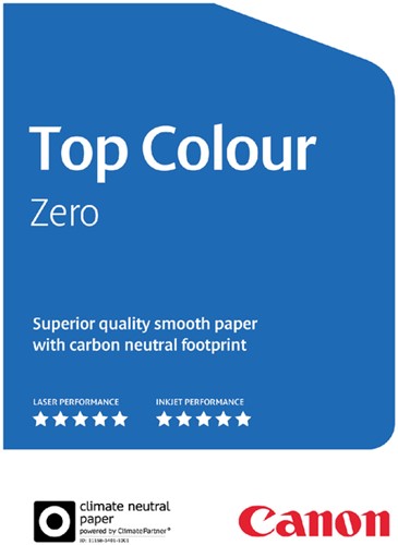 LASERPAPIER CANON TOP COLOUR ZERO A4 250GR WIT 250 VEL-2