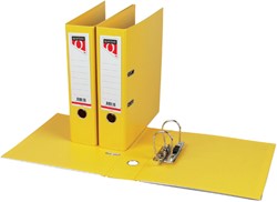 ORDNER QUANTORE A4 80MM PP GEEL