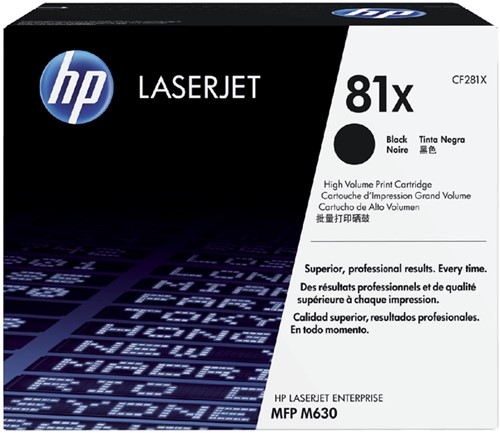 TONERCARTRIDGE HP CF281X 81X ZWART