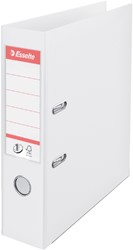 ORDNER ESSELTE NO.1 POWER VIVIDA 75MM 30% GERECYCLED PP FOLIE WIT