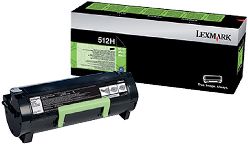 TONERCARTRIDGE LEXMARK 51F2H00 PREBATE  ZWART