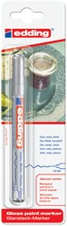 PAINTMARKER EDDING 780 OP OLIEBASIS 0.8MM ZILVER BLISTER À 1 STUK