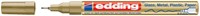PAINTMARKER EDDING 780 OP OLIEBASIS 0.8MM GOUD EN ZILVER BLISTER À 2ST-2