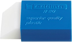 GUM EDDING R20 45X24X10MM MET BLAUWE HOUDER KUNSTSTOF WIT