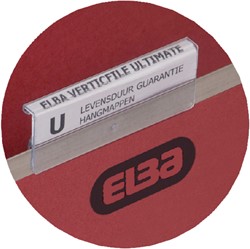 RUITERS ELBA TBV VERTIFILE HANGMAPPEN 65MM TRANSPARANT 25 STUKS