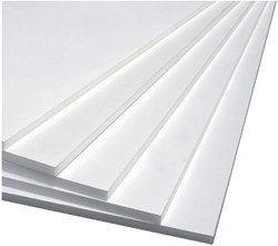 FOAMBOARD A4 2-ZIJDIG 5MM WIT