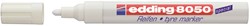 VILTSTIFT EDDING 8050 BANDEN ROND 2-4MM WIT