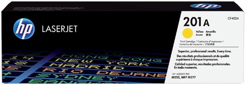 TONERCARTRIDGE HP CF402A 201A GEEL