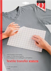 INKJET TRANSFERPAPIER VOOR TEXTIEL QUANTORE DONKERE KLEDING 6 VEL