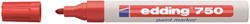 PAINTMARKER EDDING 750 OP OLIEBASIS 2-4MM ROOD