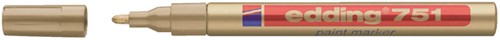 PAINTMARKER EDDING 751 OP OLIEBASIS 1-2MM GOUD