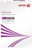KOPIEERPAPIER XEROX PERFORMER A4 80GR WIT 500 VEL