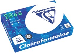 KOPIEERPAPIER CLAIREFONTAINE LASER A4 80GR WIT 500 VEL
