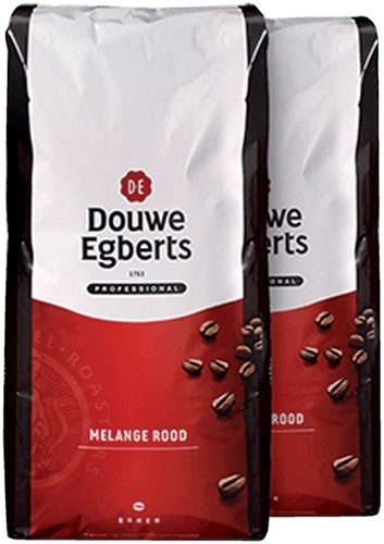 KOFFIE DOUWE EGBERTS BONEN MELANGE ROOD 3KG-4