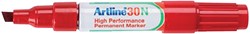 VILTSTIFT ARTLINE 30 SCHUIN 2-5MM ROOD