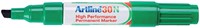 VILTSTIFT ARTLINE 30 SCHUIN 2-5MM GROEN