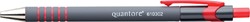BALPEN QUANTORE RUBBERGRIP DRUKKNOP ROOD MEDIUM