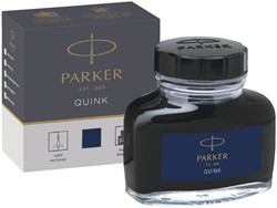 VULPENINKT PARKER QUINK PERMANENT 57ML BLAUW/ZWART