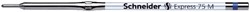BALPENVULLING SCHNEIDER EXPRESS 75 MEDIUM BLAUW