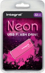 USB STICK 2.0 INTEGRAL NEON USB-A 32GB ROZE