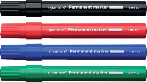 PERMANENT MARKER QUANTORE ROND 1-1.5MM GROEN-2