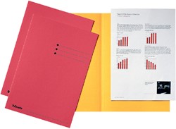 VOUWMAP ESSELTE A4 MANILLA 180GR ROOD