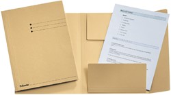 DOSSIERMAP ESSELTE A4 3 KLEPPEN MANILLA 275GR BEIGE
