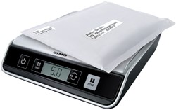 PAKKETWEGER DYMO M10 DIGITAAL TOT 10 KILOGRAM ZILVER/ZWART