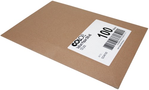 PAPIERVELLEN COLOP EOS VELLUM A6 SEMI TRANSPARANT
