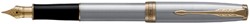 VULPEN PARKER SONNET STAINLESS STEEL GT FIJN