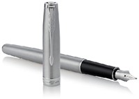 VULPEN PARKER SONNET STAINLESS STEEL CT FIJN-1