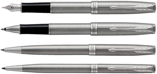VULPEN PARKER SONNET STAINLESS STEEL CT FIJN-5