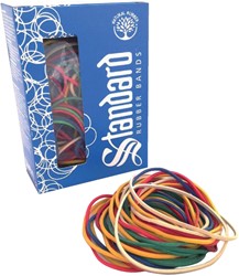 ELASTIEK STANDARD RUBBER BANDS 18 50GR 94 STUKS ASSORTI