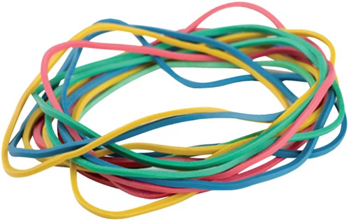 ELASTIEK STANDARD RUBBER BANDS 18 50GR 94 STUKS ASSORTI-1