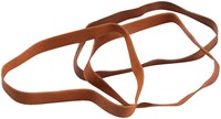 ELASTIEK STANDARD RUBBER BANDS 5604 180X5MM 500GR 222 STUKS BRUIN