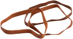 ELASTIEK STANDARD RUBBER BANDS 66 110X5MM 500GR 360 STUKS BRUIN