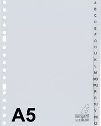 TABBLADEN KANGARO A5 17-GAATS G520AZM ALFABET GRIJS PP