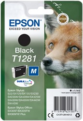 INKTCARTRIDGE EPSON T1281 ZWART