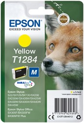 INKTCARTRIDGE EPSON T1284 GEEL