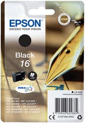 INKTCARTRIDGE EPSON 16 T1621 ZWART