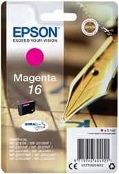 INKTCARTRIDGE EPSON 16 T1623 ROOD