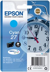 INKTCARTRIDGE EPSON 27 T2702 BLAUW
