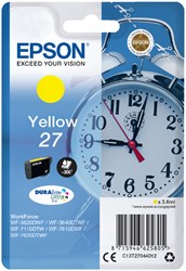 INKTCARTRIDGE EPSON 27 T2704 GEEL