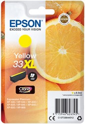 INKTCARTRIDGE EPSON 33XL T3364 GEEL