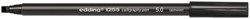 KALLIGRAFIEPEN EDDING 1255 5.0MM ZWART