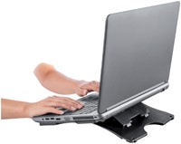 LAPTOPSTANDAARD QUANTORE VERSTELBAAR ANTRACIET