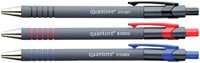 BALPEN QUANTORE RUBBERGRIP DRUKKNOP BLAUW MEDIUM-2