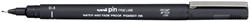 FINELINER UNI-BALL PIN 0.4MM ZWART