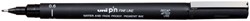 FINELINER UNI-BALL PIN 0.6MM ZWART