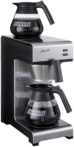 KOFFIEZETAPPARAAT BRAVILOR MONDO INCLUSIEF 2 GLAZEN KANNEN-2